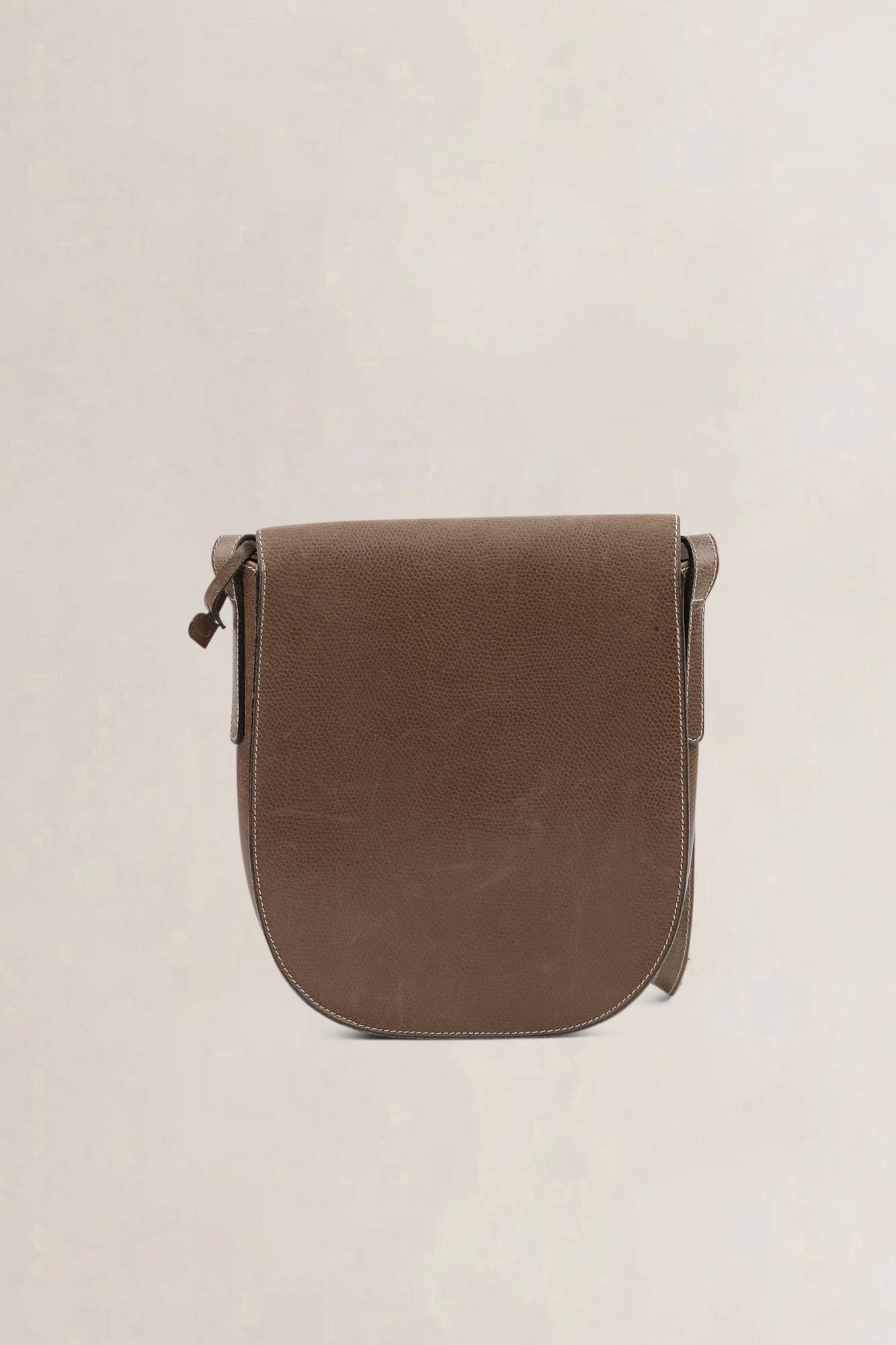 Delvaux Brown Leather Crossbody Bag