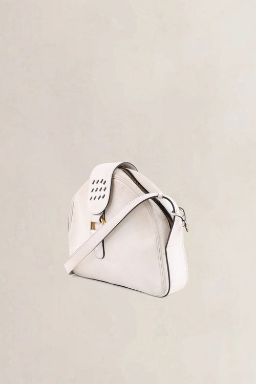Delvaux White Jumping Calf Vintage Crossbody Bag