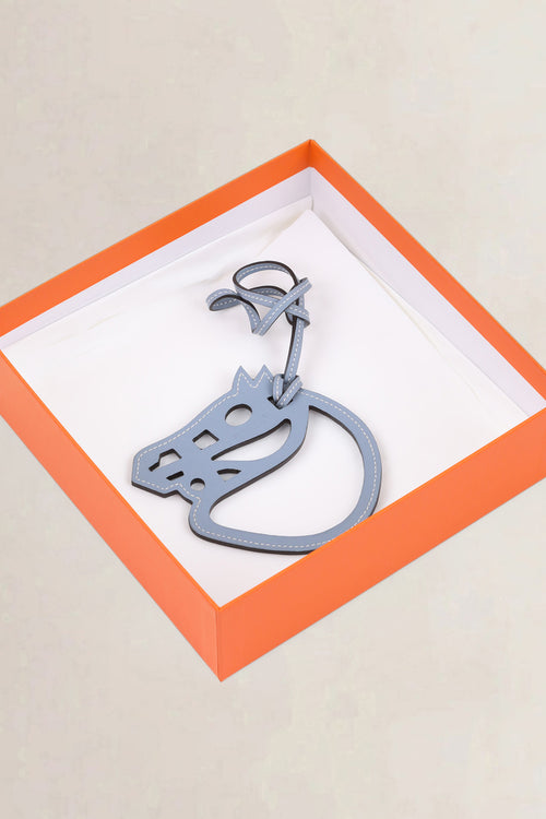 Hermès Birkin 35 Blue Lin Togo PHW Top Handle Bag