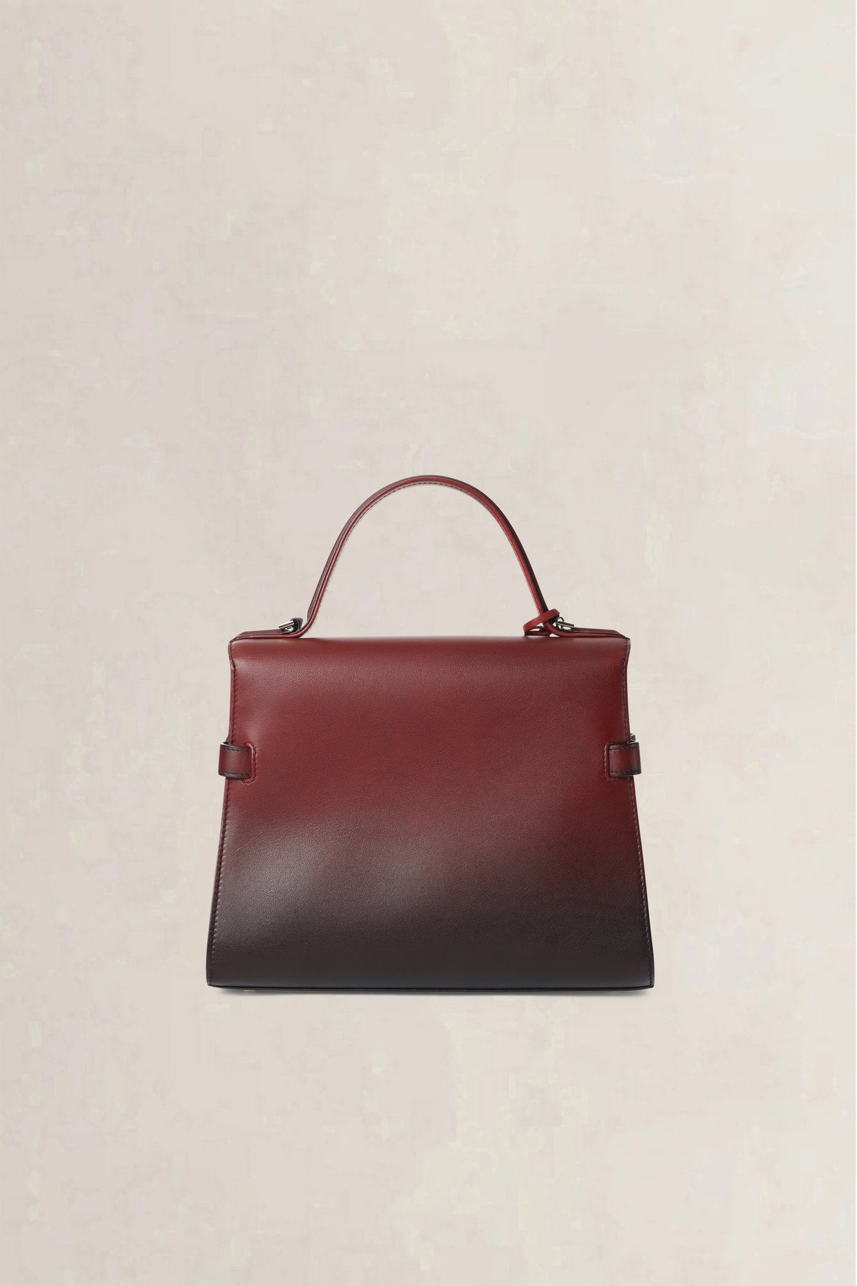 Delvaux Burgundy Tempête Dream Phantom MM Shoulder Bag