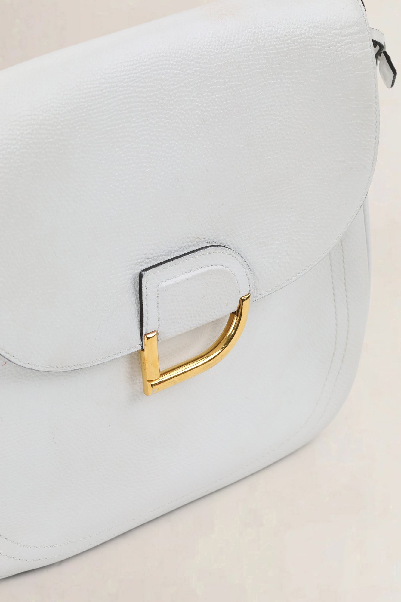 Delvaux White Diva Diligent Crossbody Bag