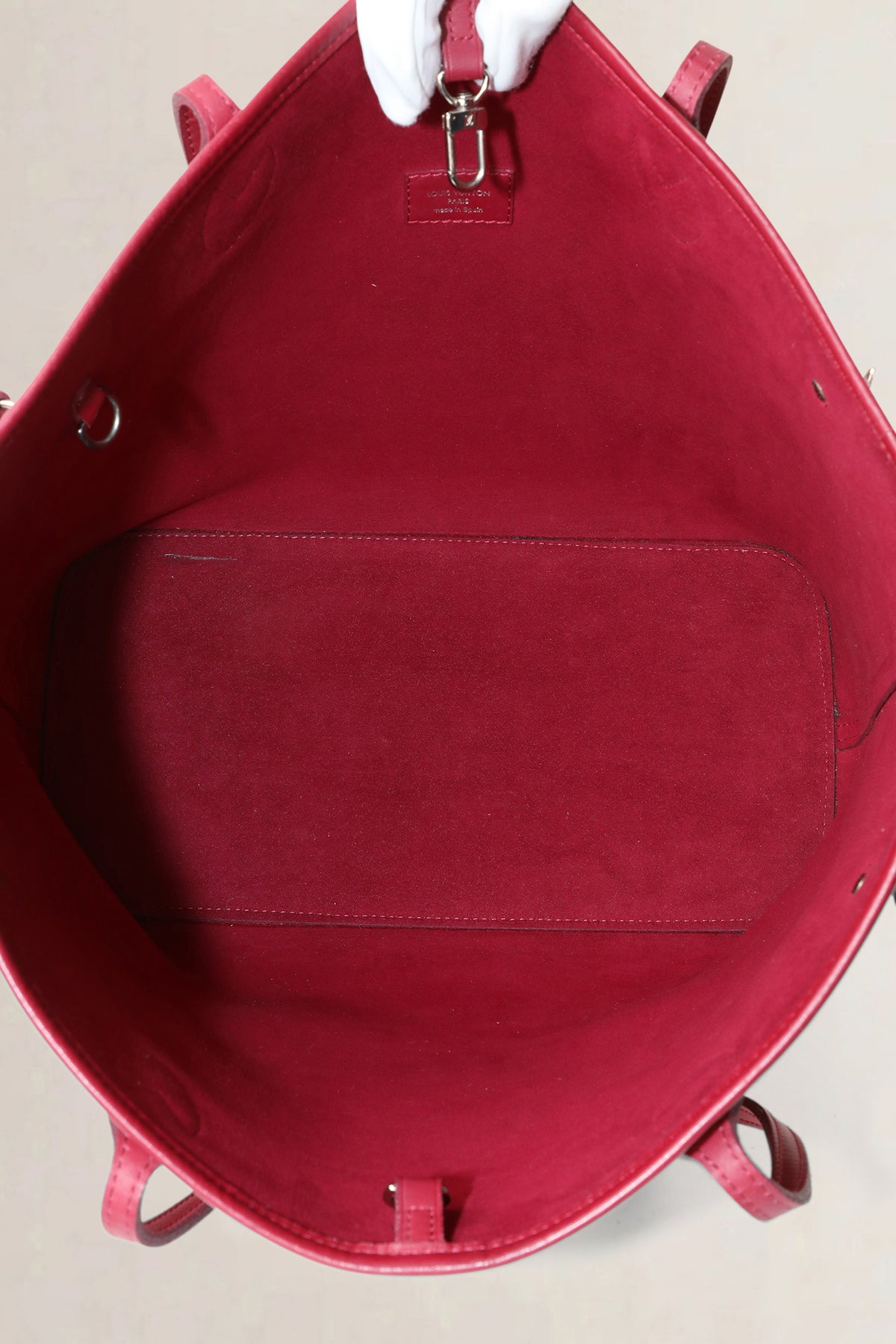 Louis Vuitton Burgundy Epi Neverfull GM Shoulder Bag