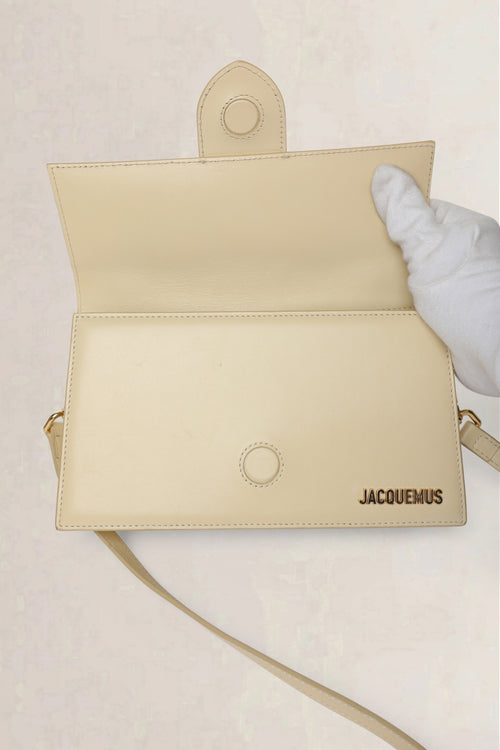 Jacquemus Ivory Le Grand Bambino Crossbody Bag