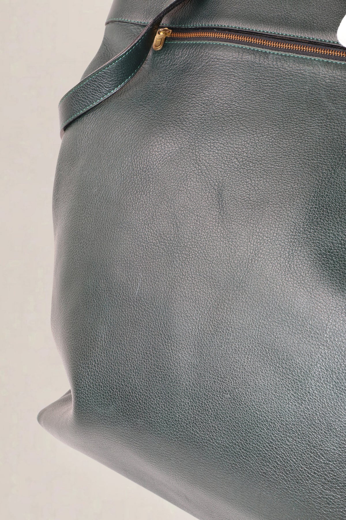 Delvaux Vintage Forest Green Jumping Calf Shoulder Bag