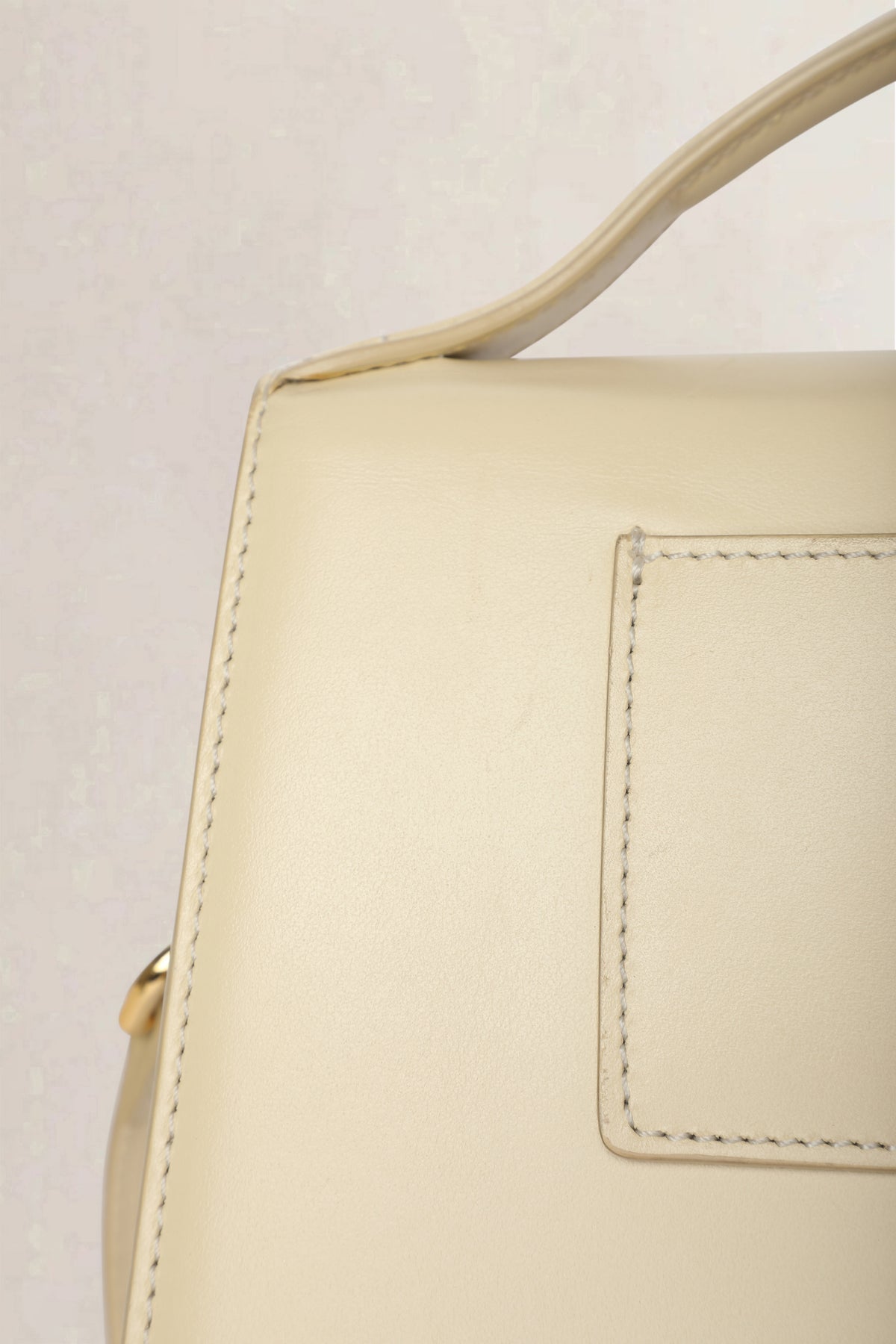 Jacquemus Ivory Le Grand Bambino Crossbody Bag