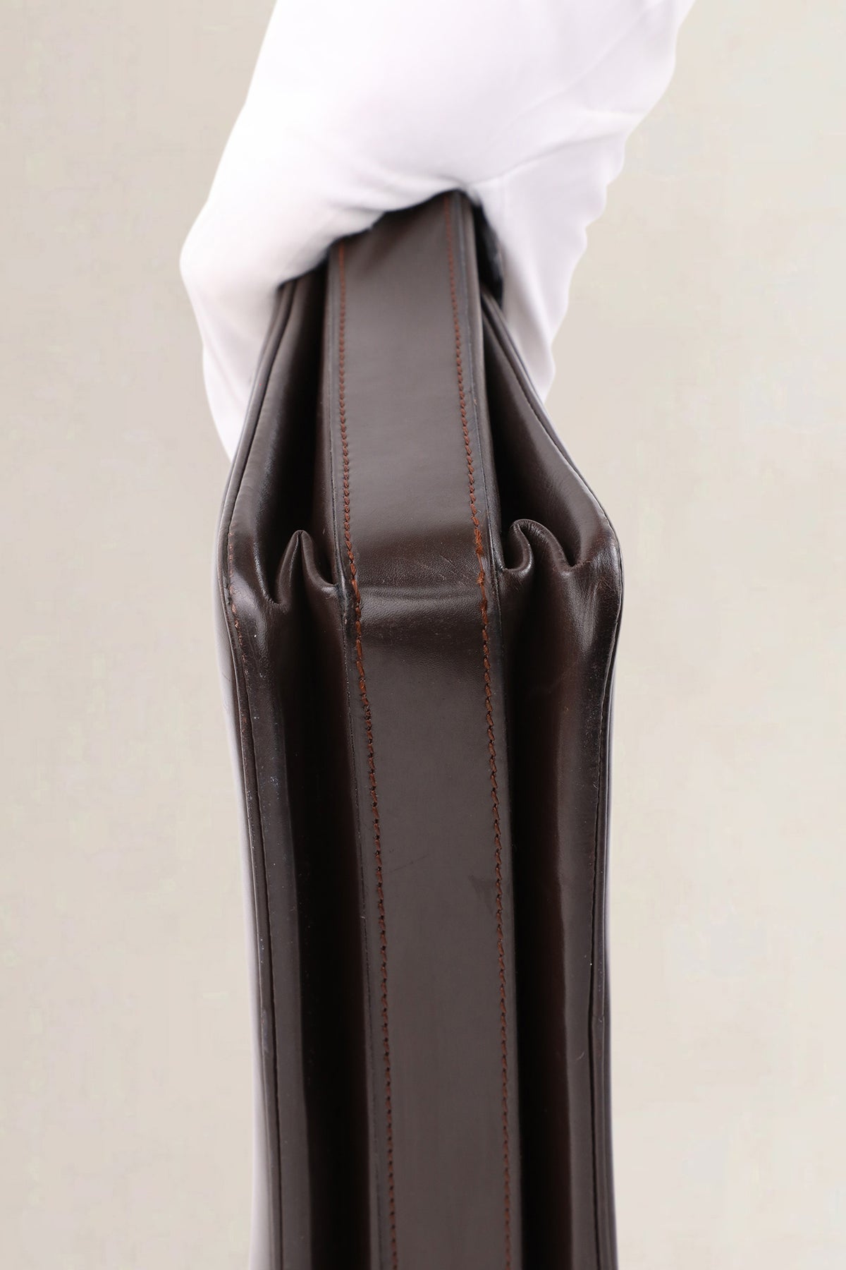 Delvaux Dark Brown — vintage