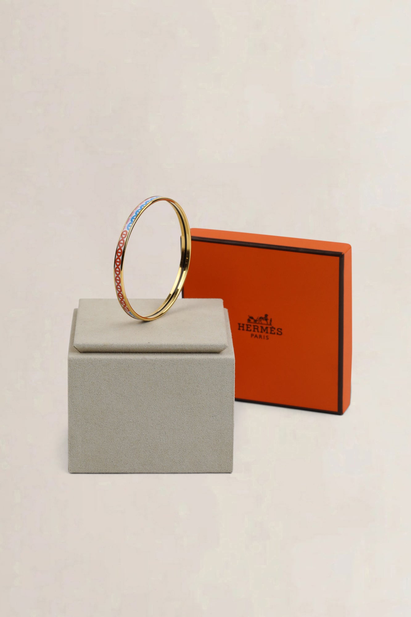 Hermès Multicolor Email Bracelet