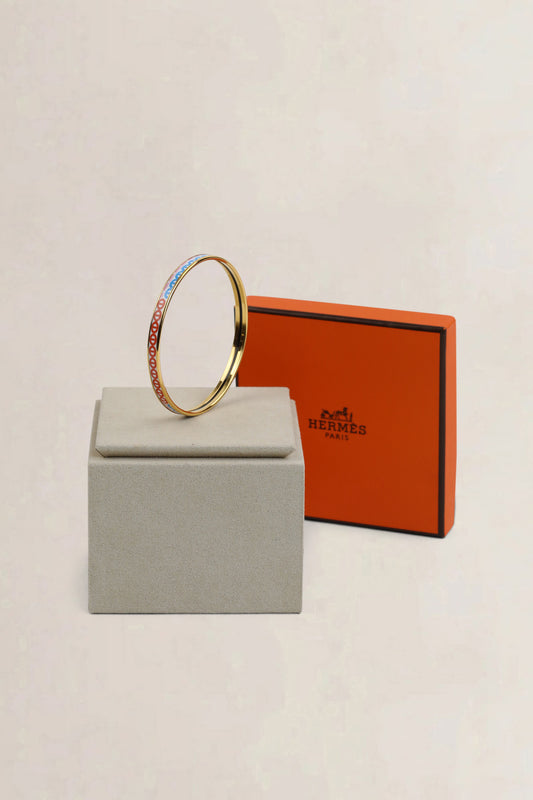 Hermès Multicolor Email Bracelet