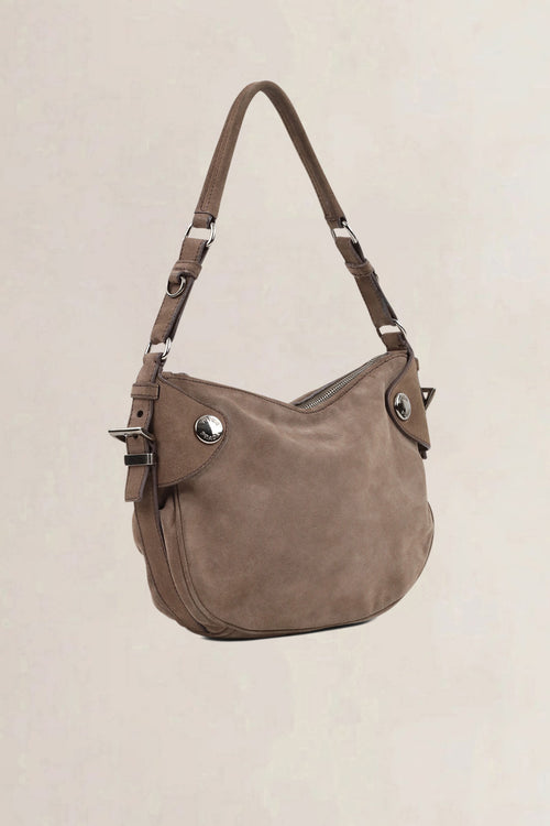 Prada Brown Suède Shoulder Bag