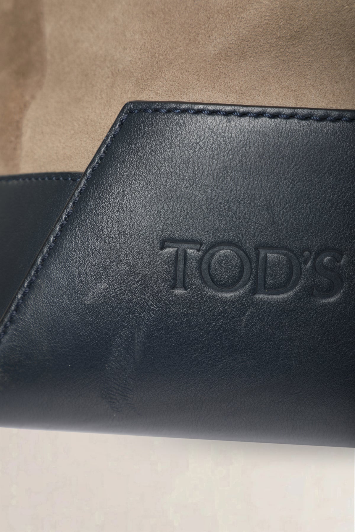 Tod’s Brown Suede Tote Bag