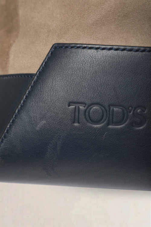 Tod’s Brown Suede Tote Bag