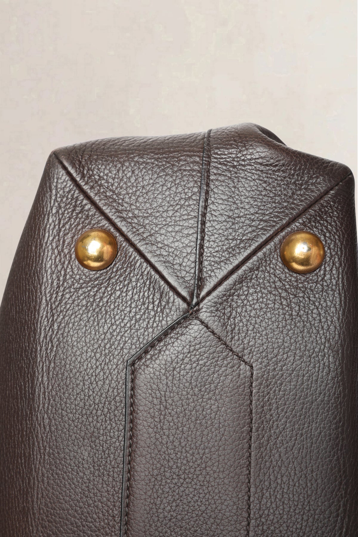Delvaux Vintage Dark Brown Shoulder Bag