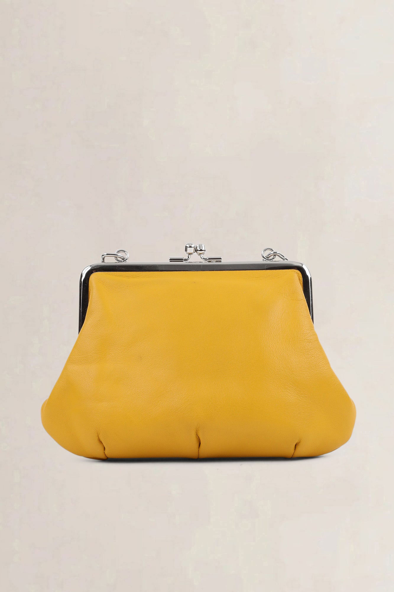 Vivienne Westwood Yellow Leather Crossbody Bag