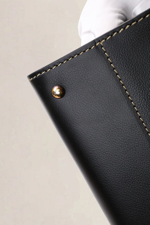Delvaux Brown Classico Jumping Calf GM Shoulder Bag