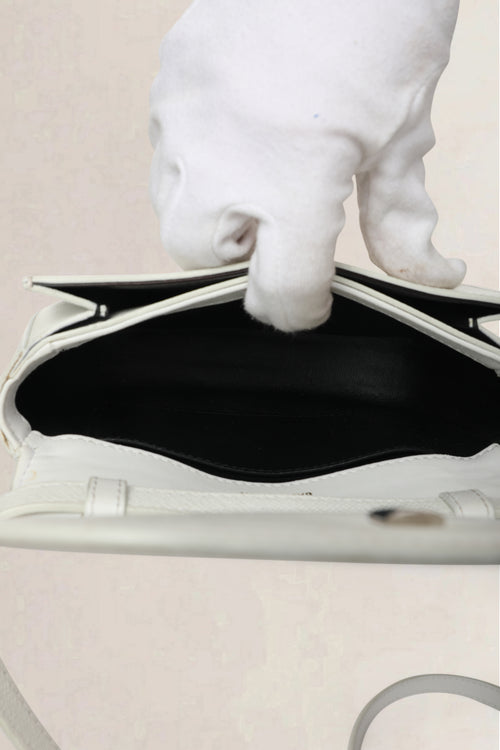 Balenciaga White Ville Day Bag XS Crossbody Bag