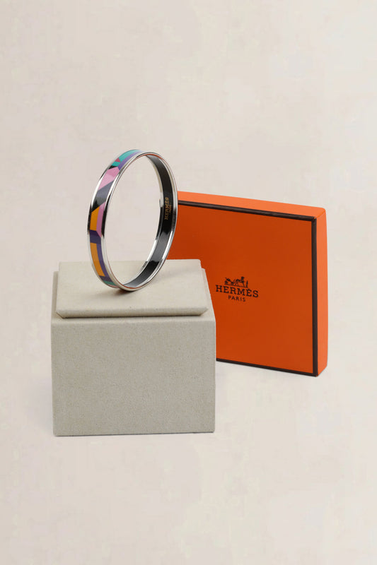 Hermès Multicolor Enamel Bracelet