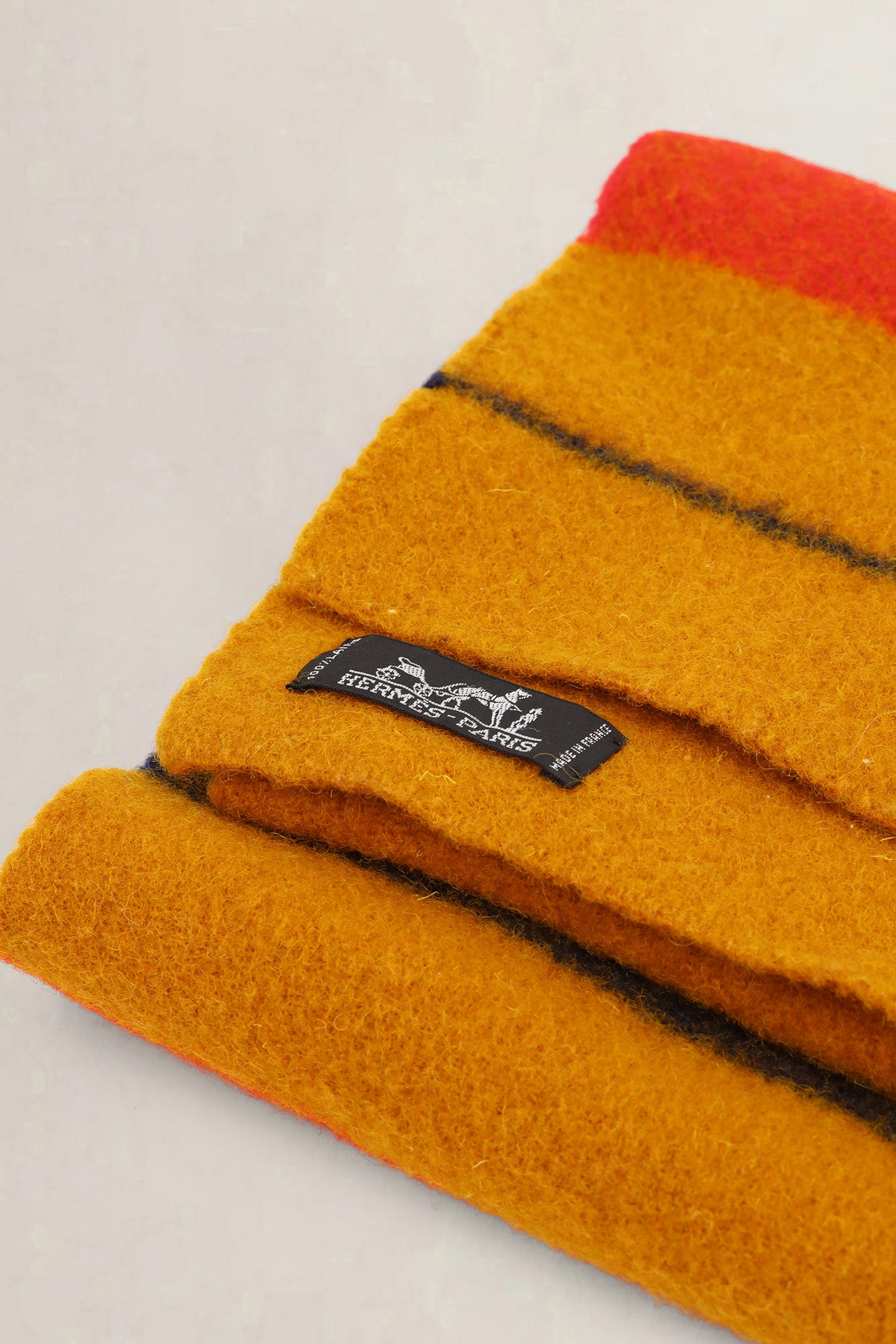 Hermès Multicolor Wool Scarf