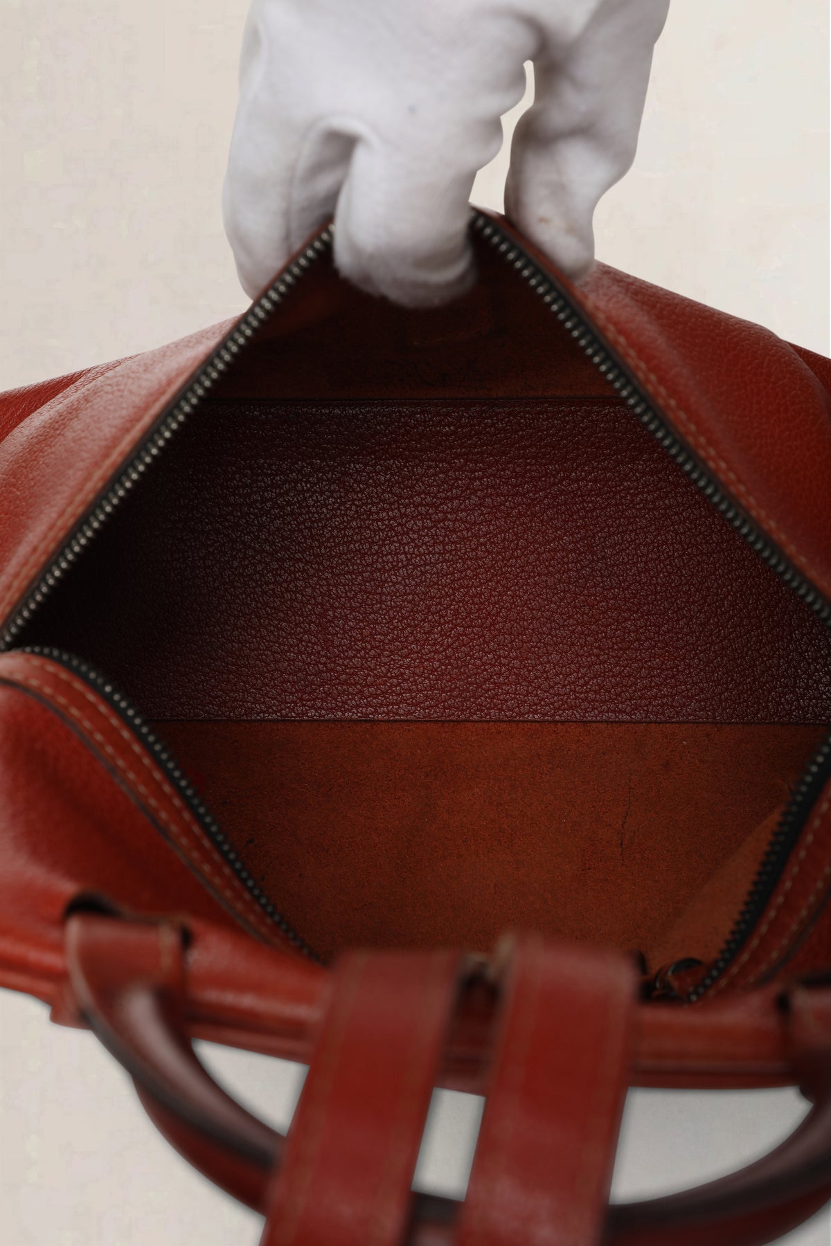 Deux de Delvaux Rosso Le Dix-Neuf Backpack