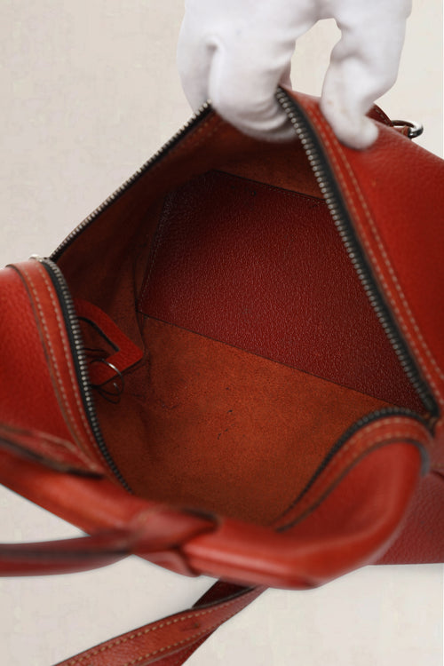 Deux de Delvaux Rosso Le Dix-Neuf Backpack