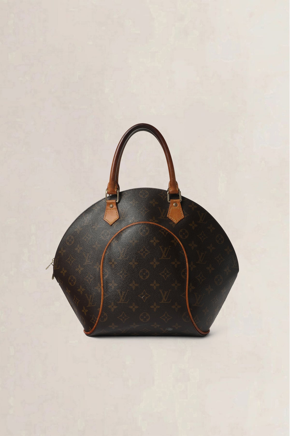 Louis Vuitton Brown Monogram Ellipse MM Top Handle Bag