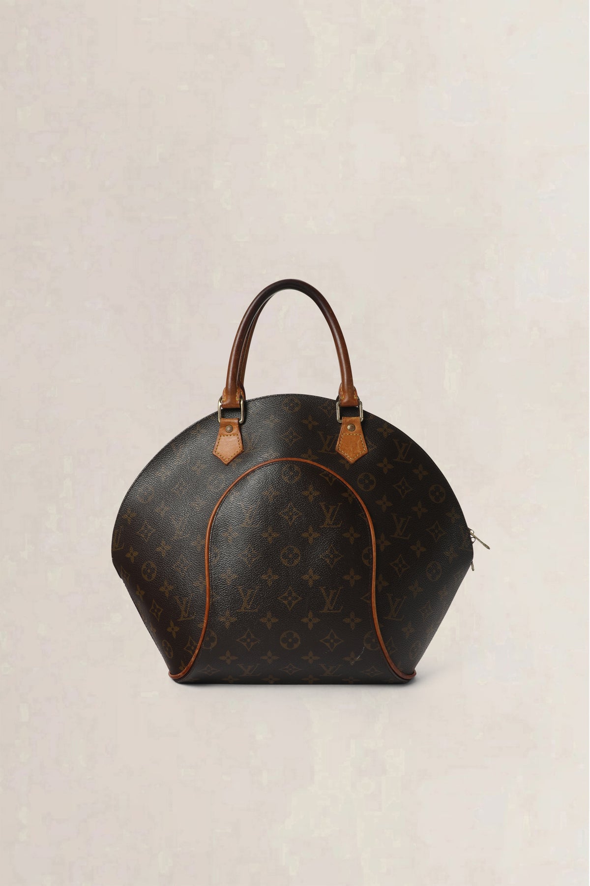 Louis Vuitton Brown Monogram Ellipse MM Top Handle Bag