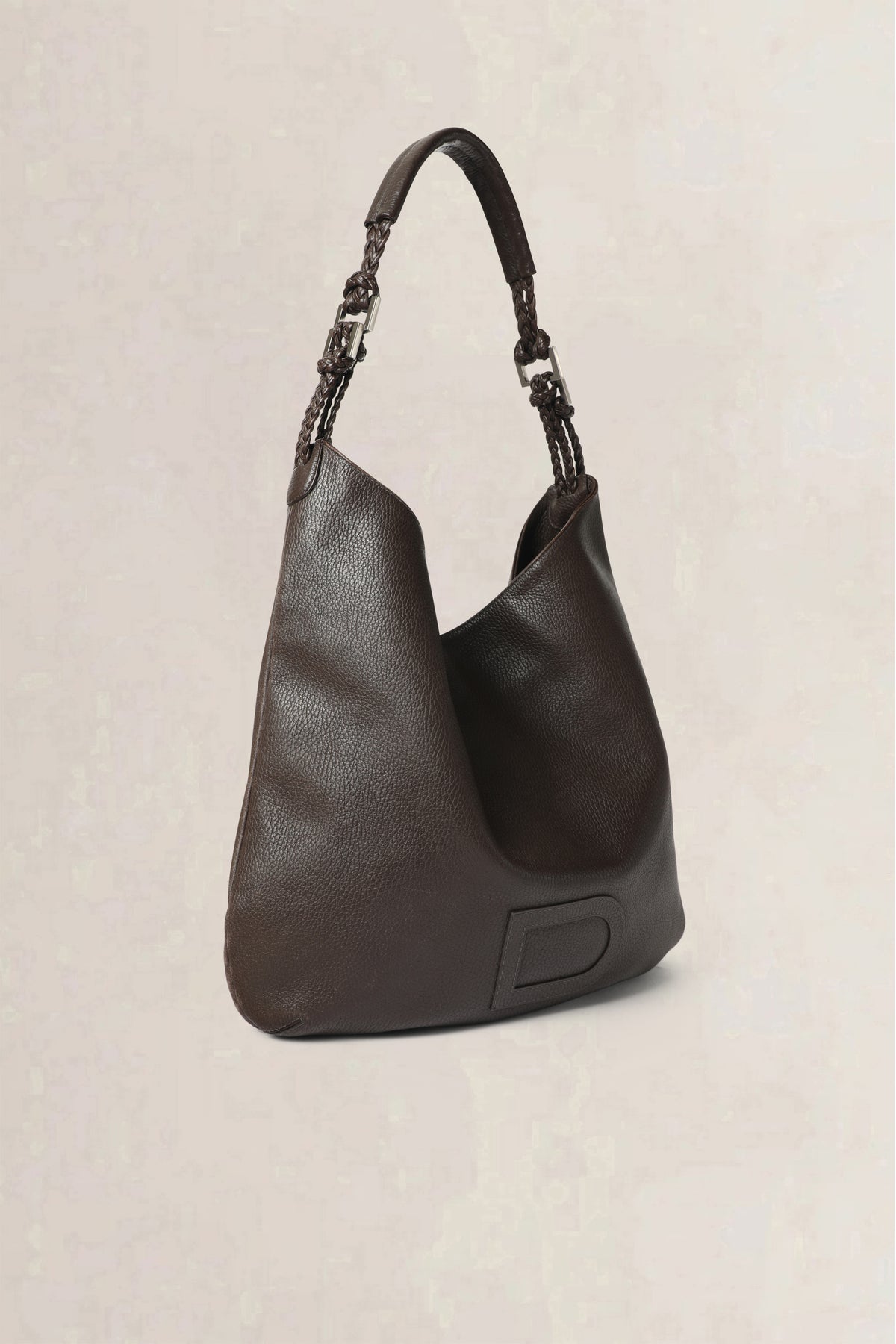 Delvaux Taupe Le Louise Taurillon GM — vintage