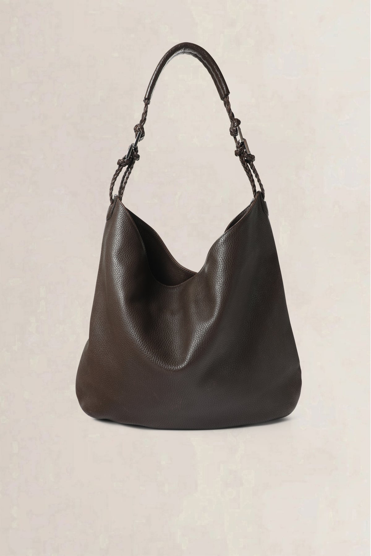 Delvaux Taupe Le Louise Taurillon GM — vintage