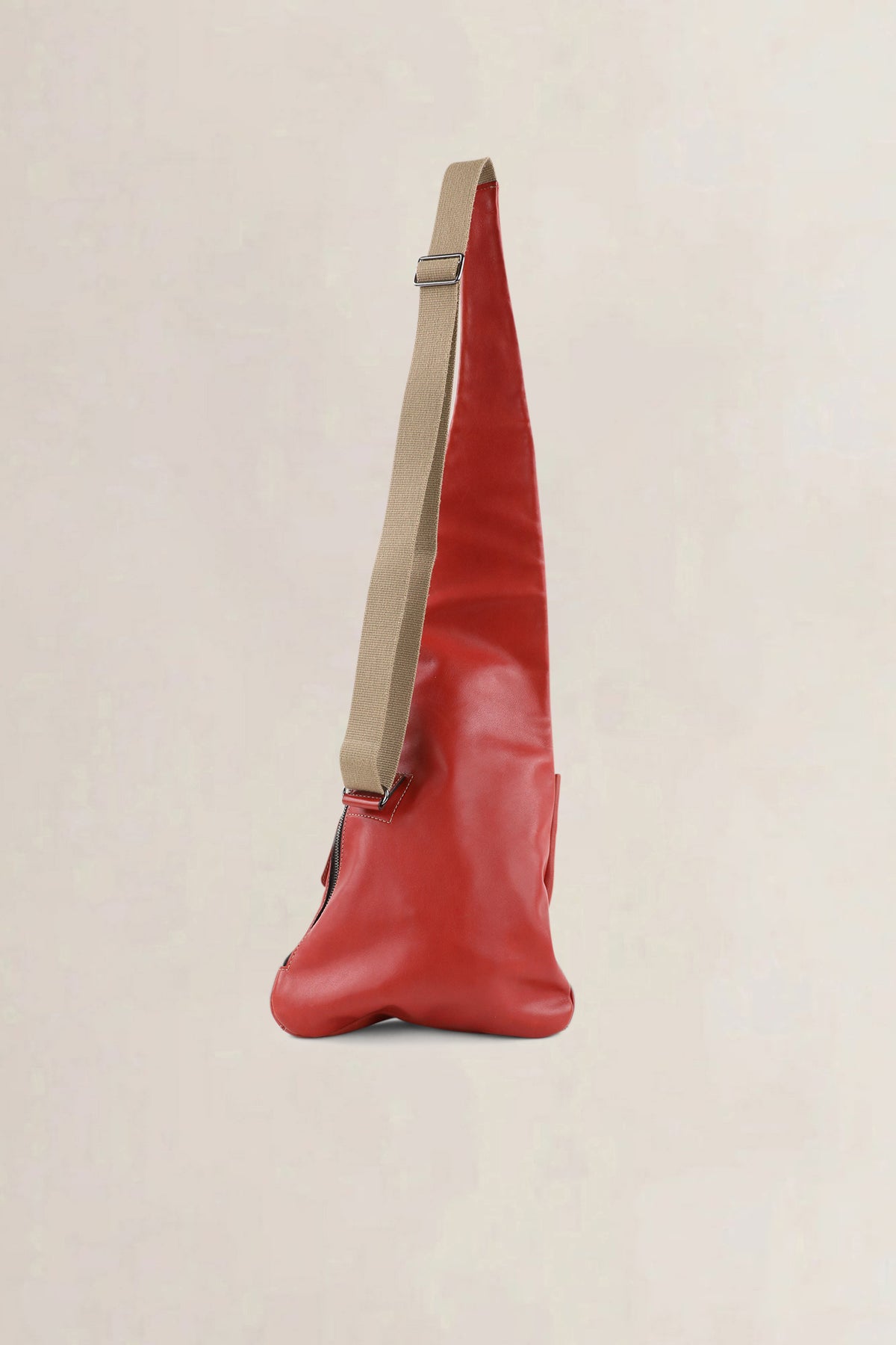 Delvaux Brick Red Deux Le Trente-Quatre Crossbody Bag