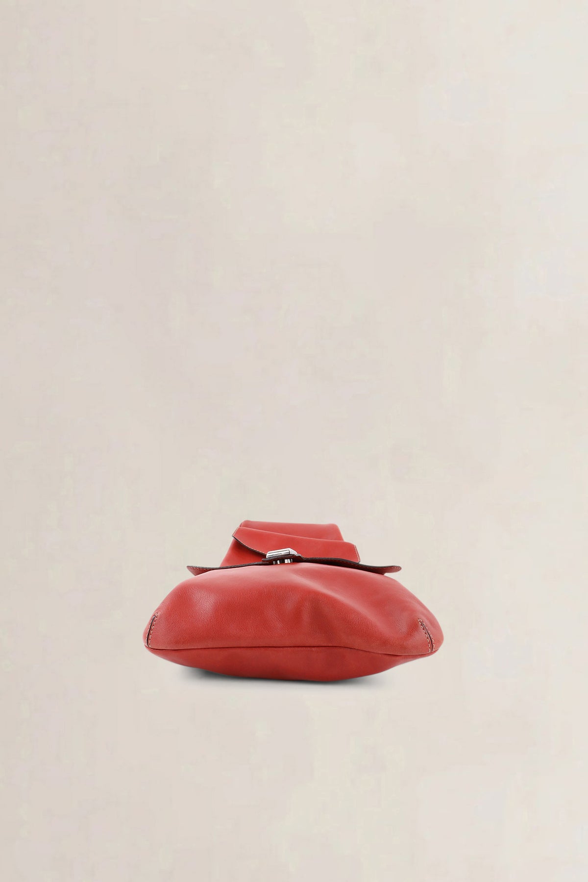 Delvaux Brick Red Deux Le Trente-Quatre Crossbody Bag