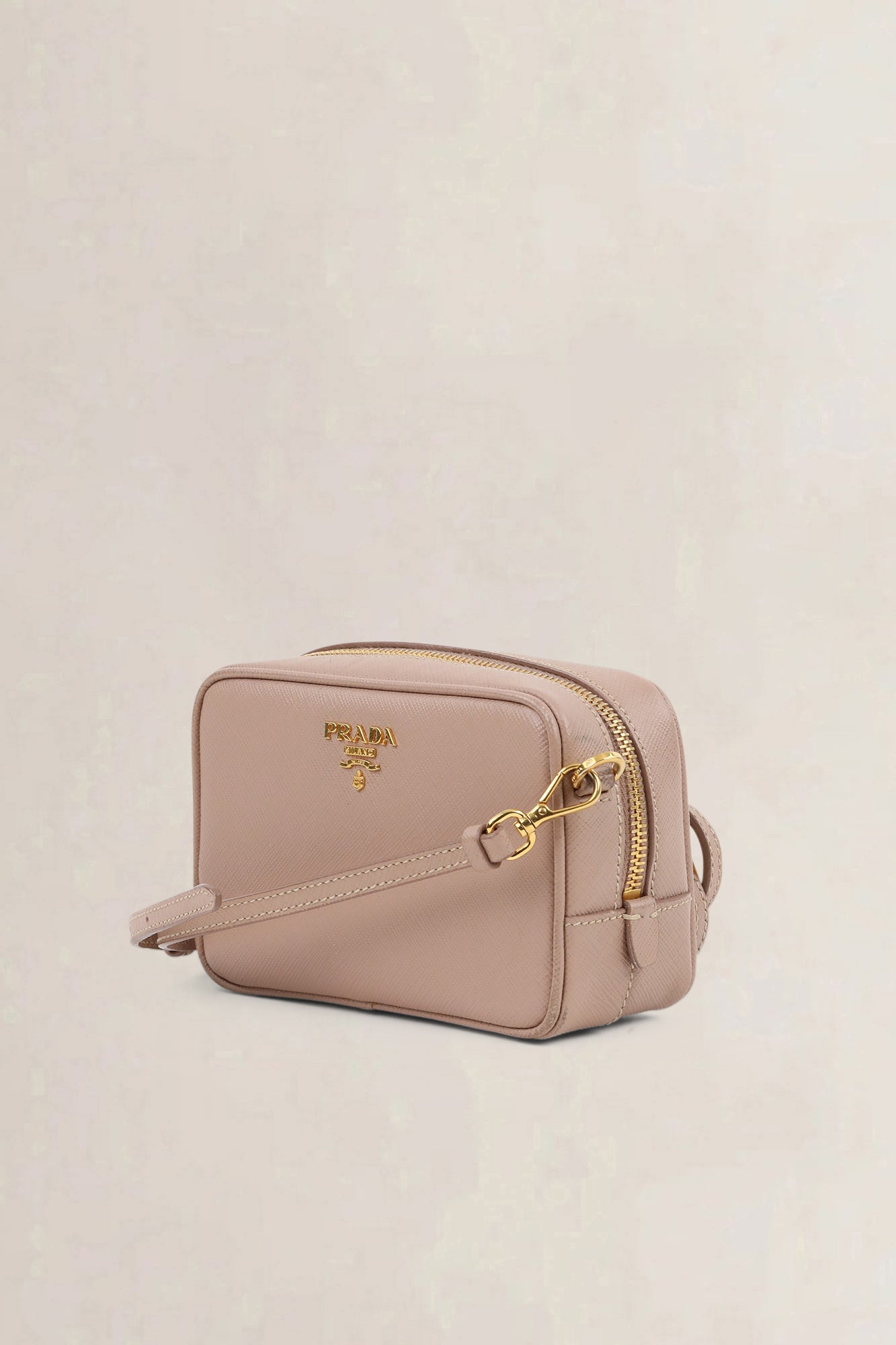 Prada Cammeo Saffiano Leather Camera Crossbody Bag