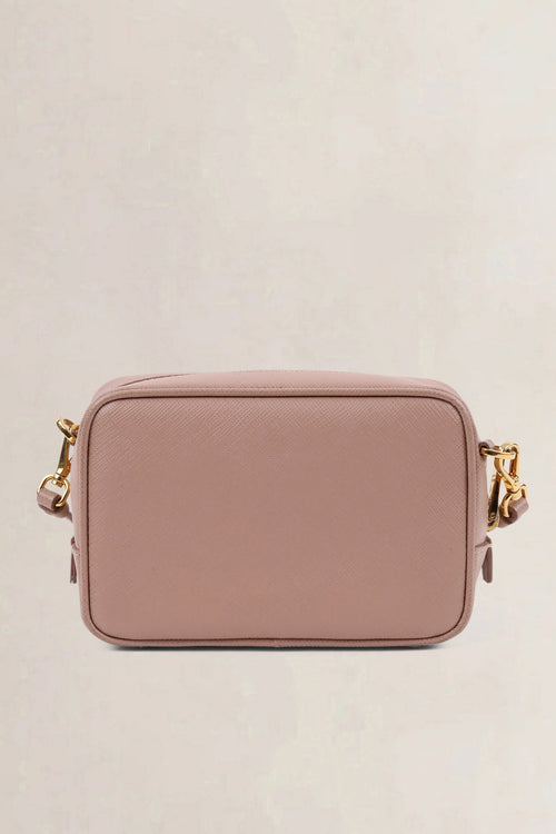 Prada Cammeo Saffiano Leather Camera Crossbody Bag