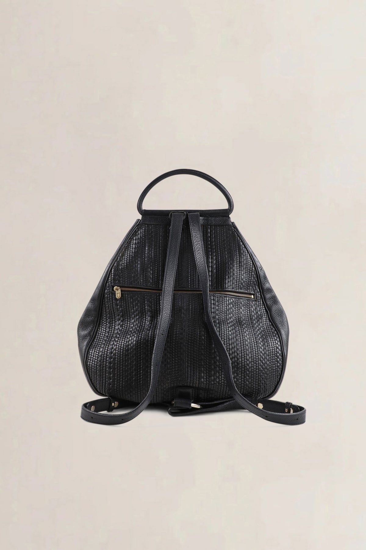Delvaux Black Lucifer Toile de Cuir GM Shoulder Bag