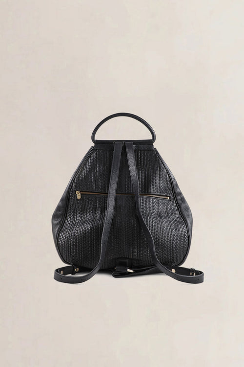 Delvaux Black Lucifer Toile de Cuir GM Shoulder Bag