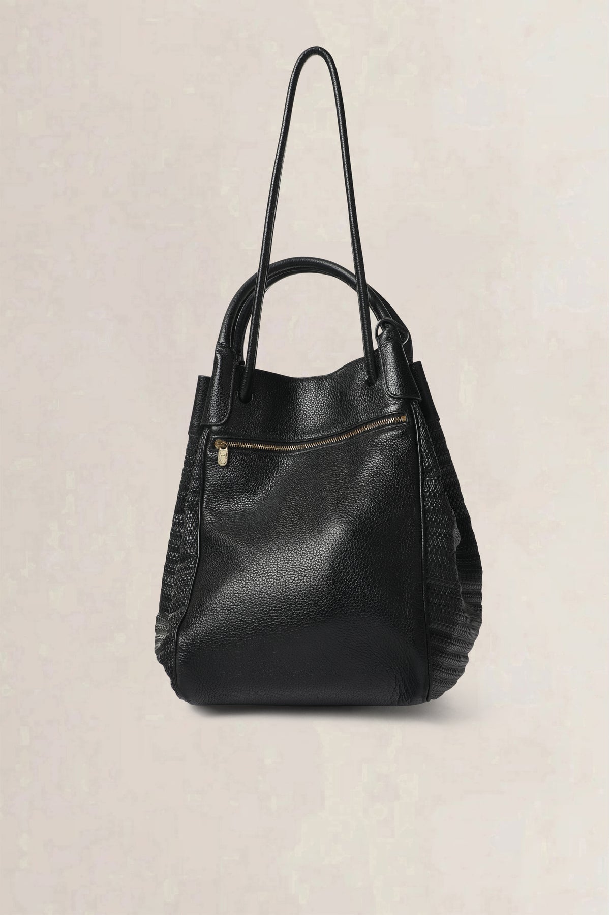 Delvaux Black Belon Toile de Cuir — vintage