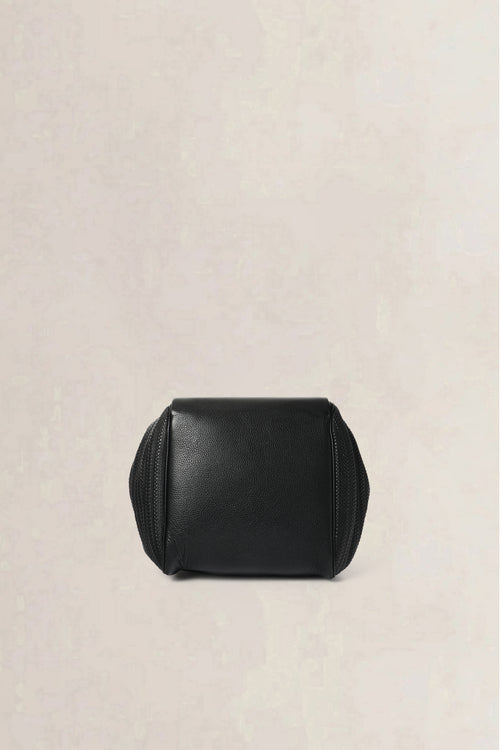 Delvaux Black Belon Toile de Cuir Shoulder Bag