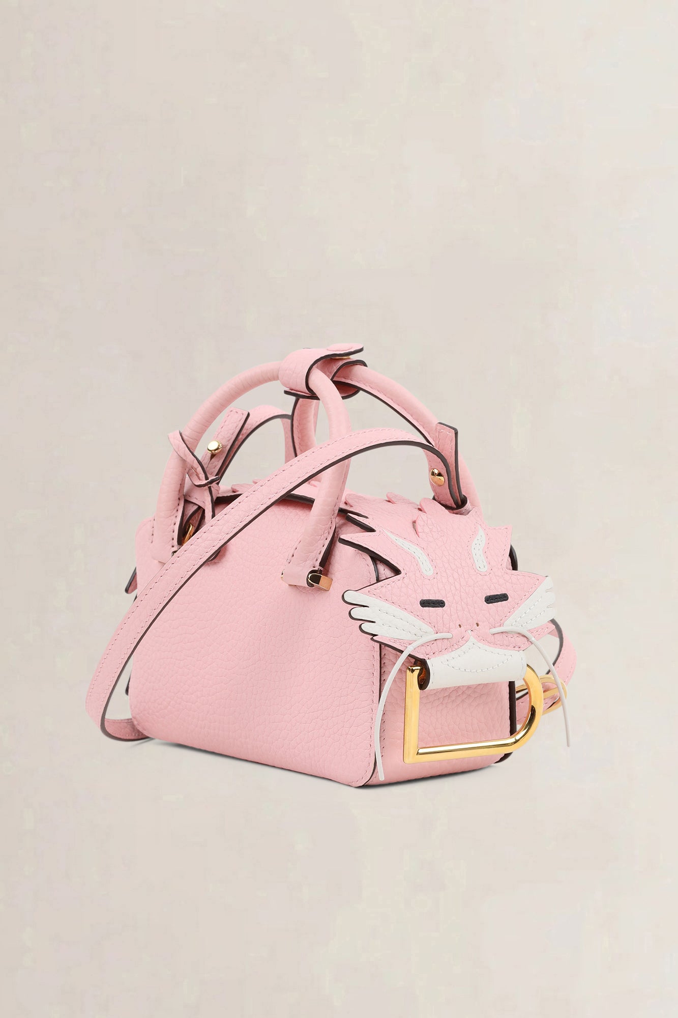 Delvaux Pink Coolbox Limited Edition "Dragon Lunar Year" Crossbody Bag
