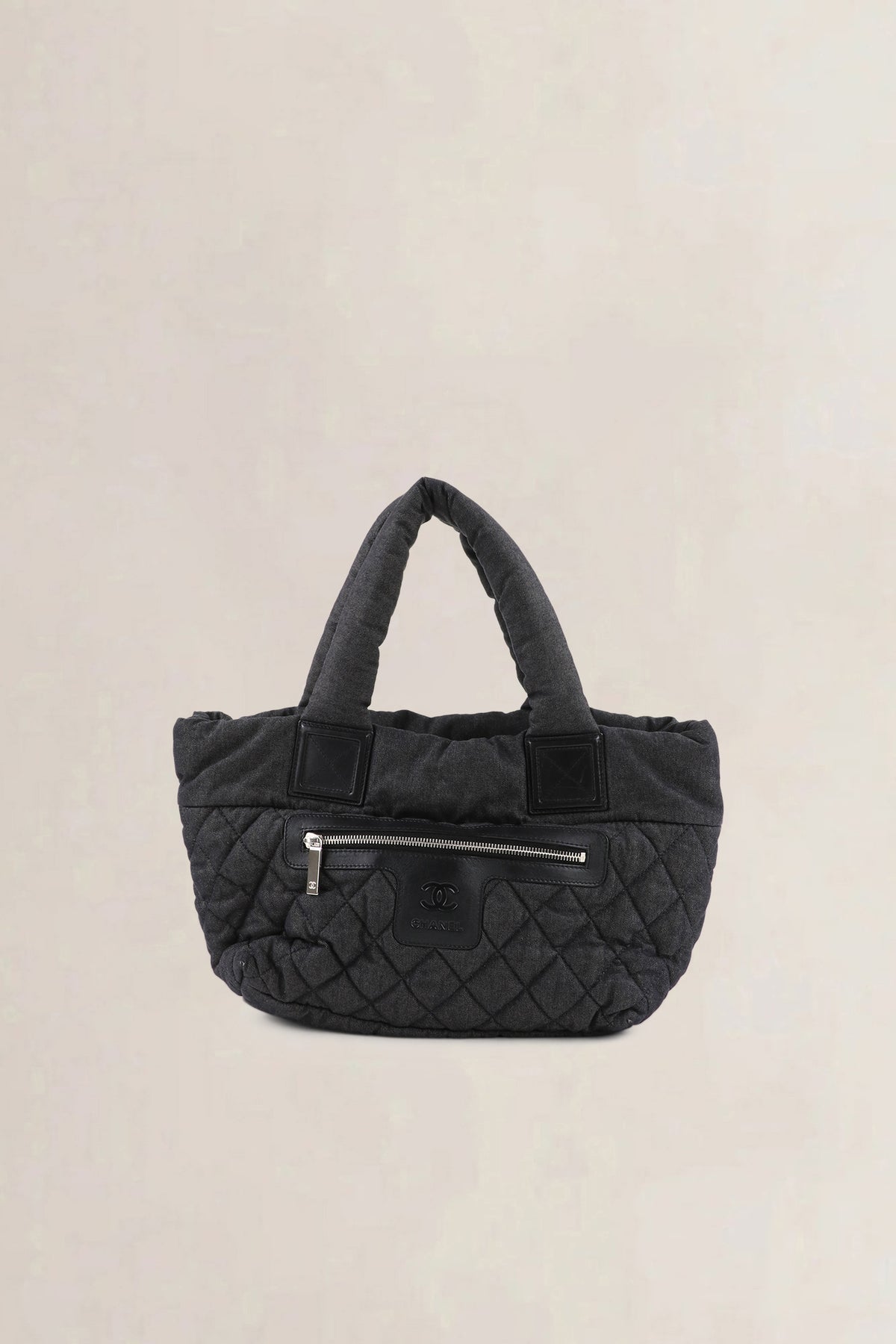 Chanel Black Denim Coco Cocoon — preloved