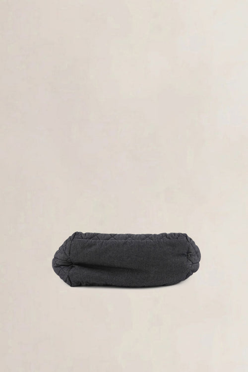 Chanel Black Denim Coco Cocoon Top Handle Bag