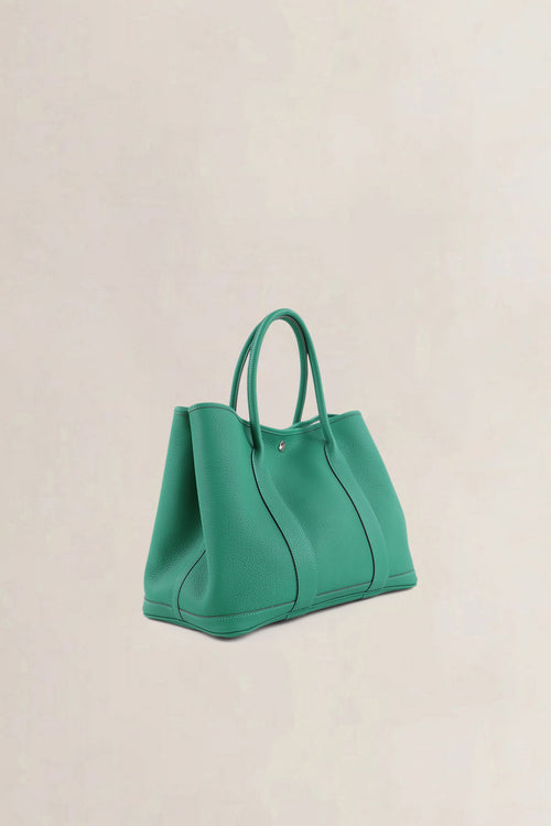 Hermès Green Garden Party 36 Top Handle Bag