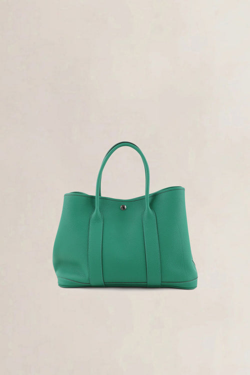 Hermès Green Garden Party 36 Top Handle Bag