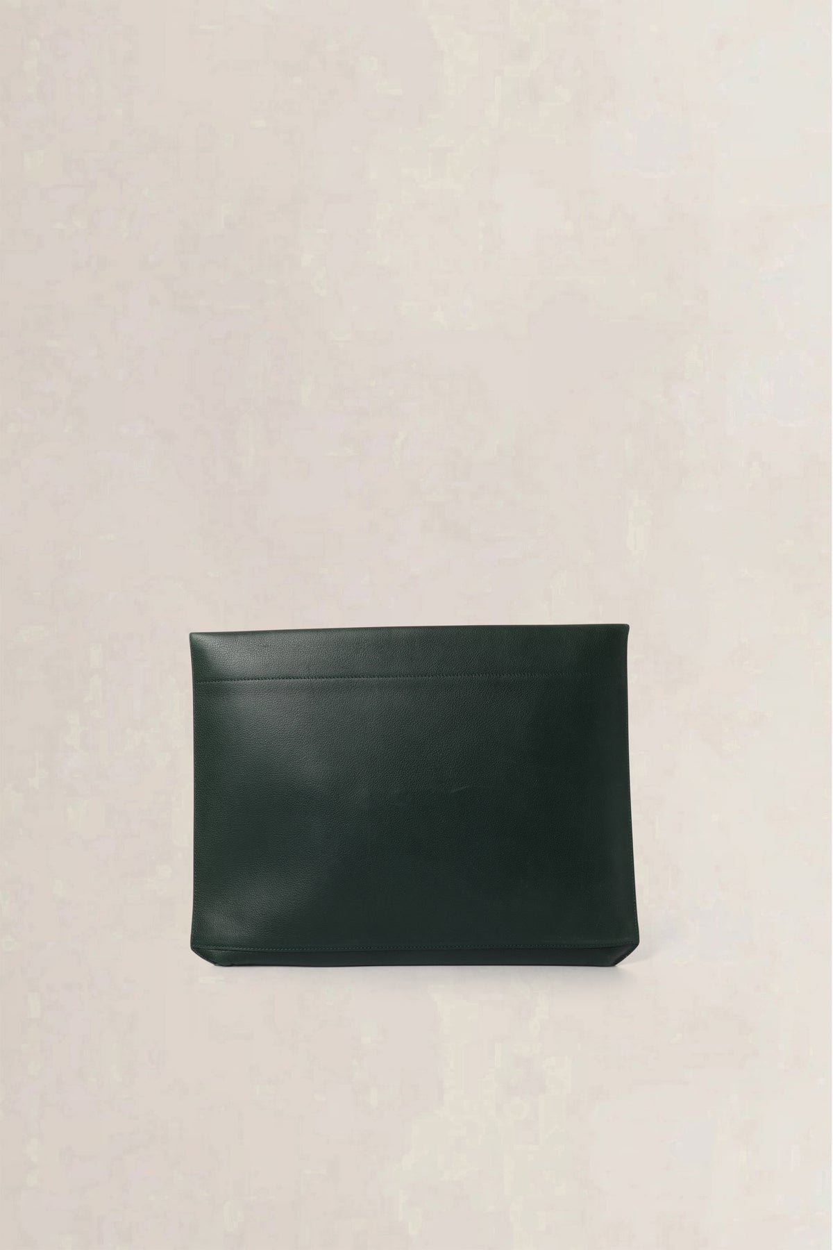 Delvaux Green Envelope Pouch