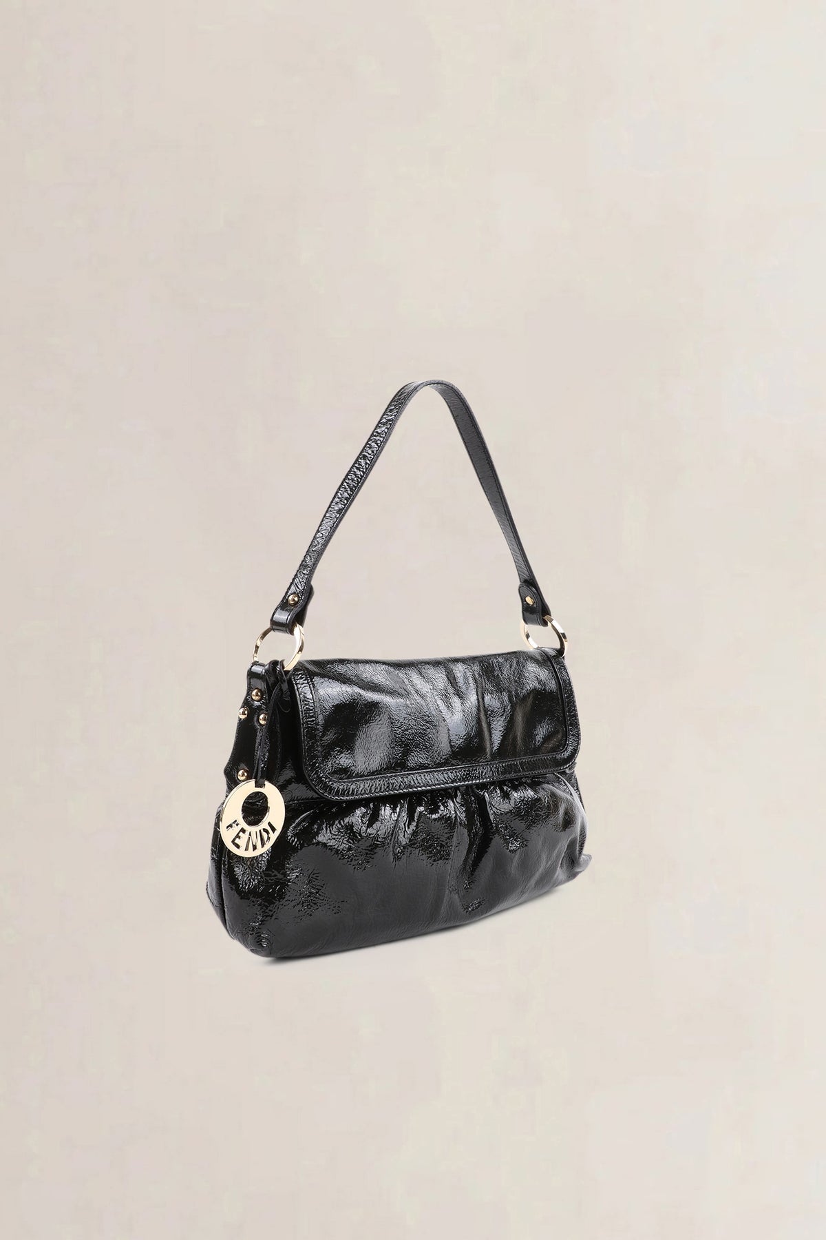 Fendi Black Chef Shoulder Bag