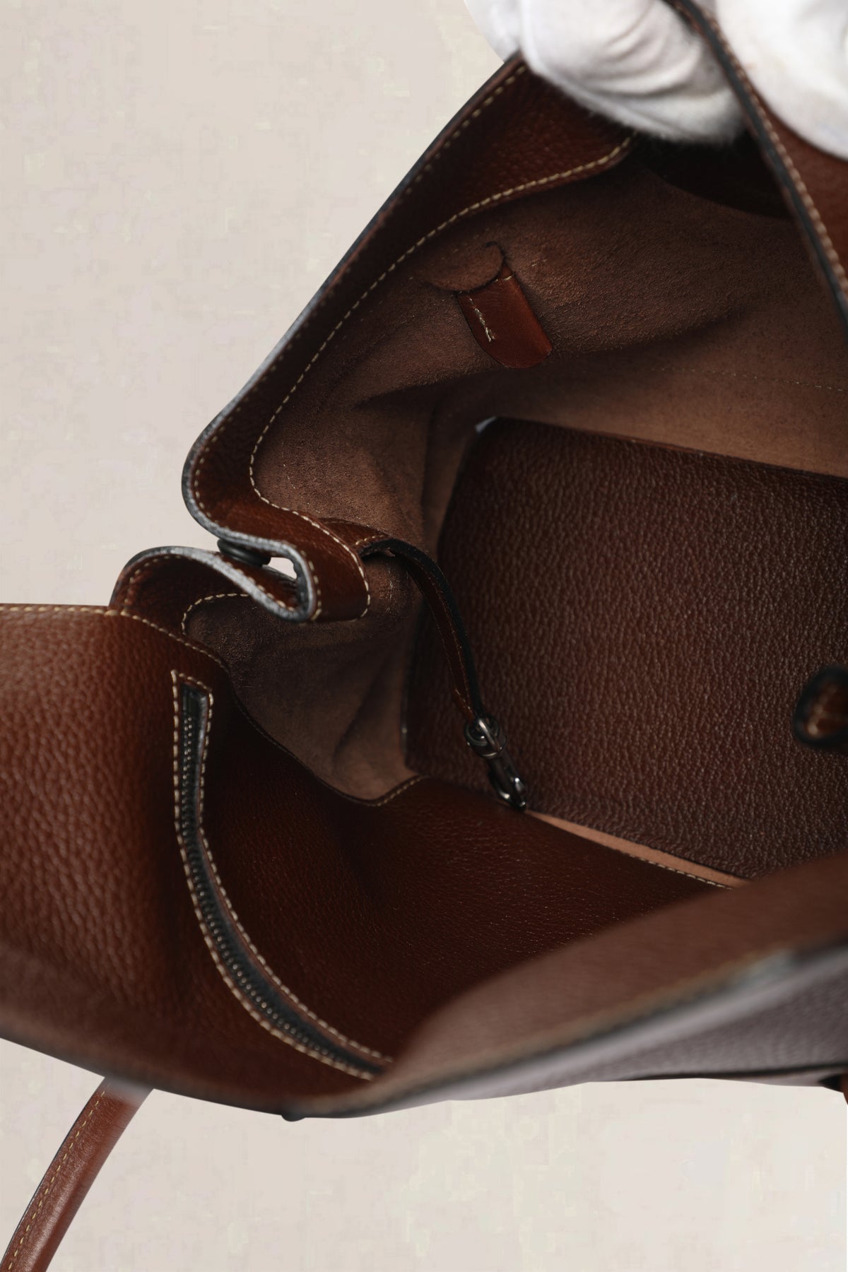 Delvaux Deux de Delvaux Brown Jumping Calf — vintage