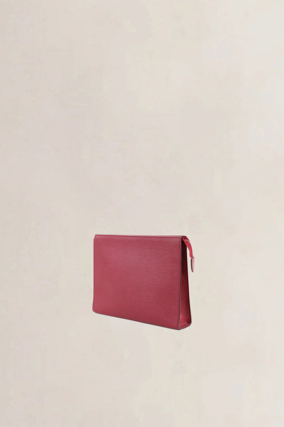 Louis Vuitton Burgundy Epi Leather Toiletry Pouch