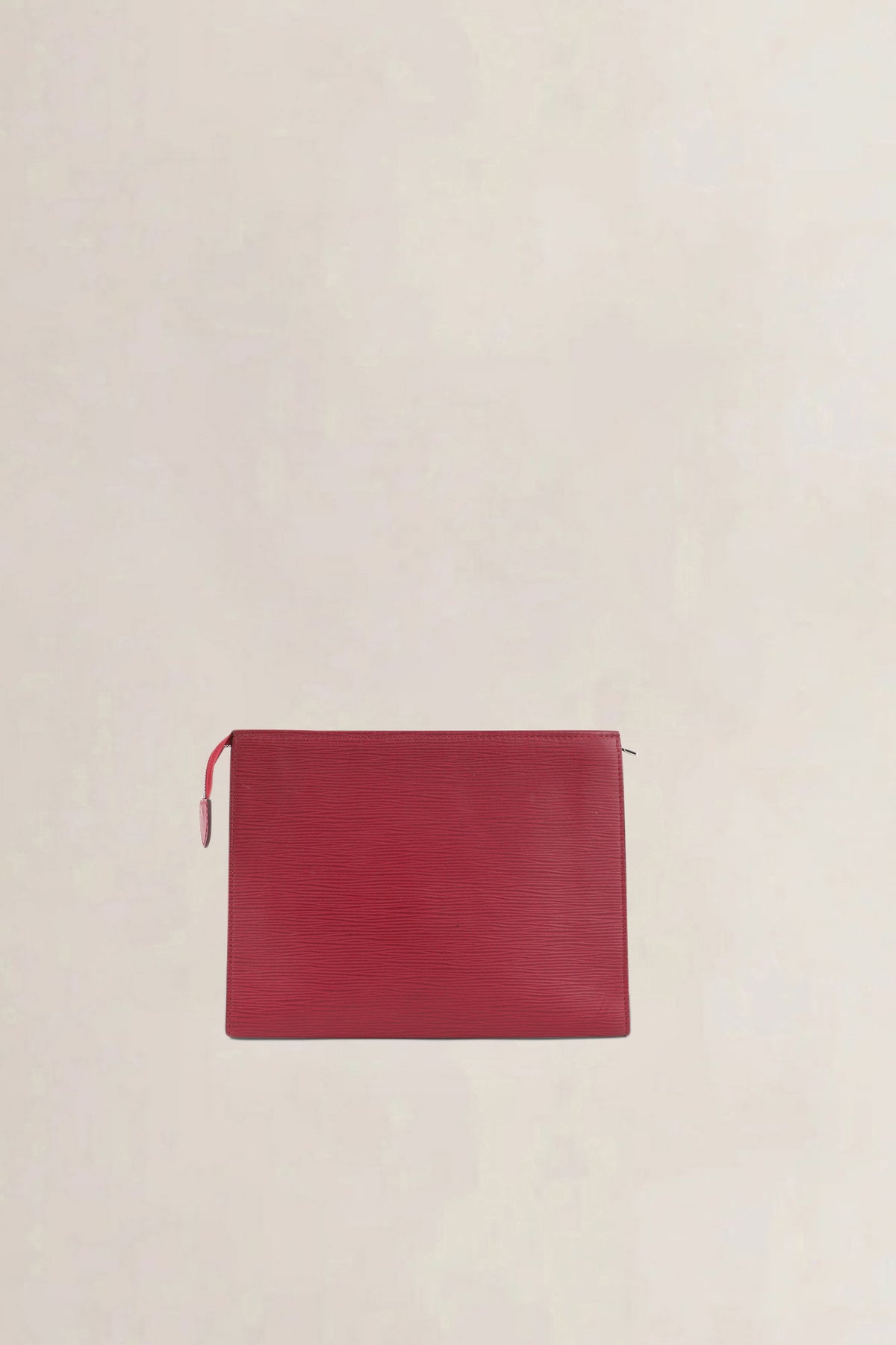 Louis Vuitton Burgundy Epi Leather Toiletry Pouch