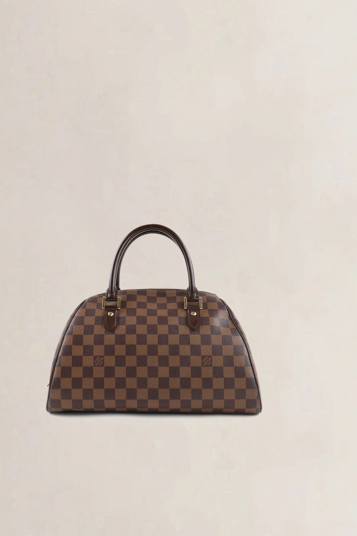 Louis Vuitton Brown Ribera Damier Ebene MM Top Handle Bag