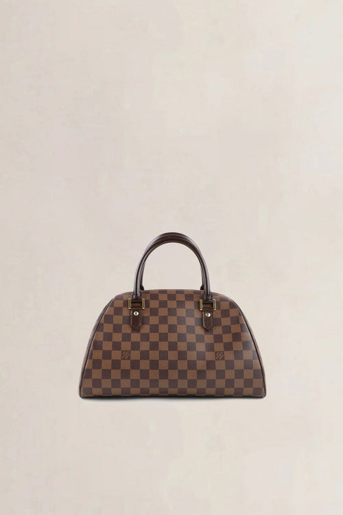 Louis Vuitton Brown Ribera Damier Ebene MM Top Handle Bag