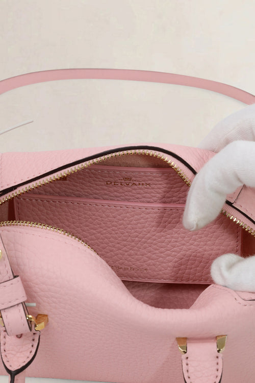Delvaux Pink Coolbox Limited Edition "Dragon Lunar Year" Crossbody Bag