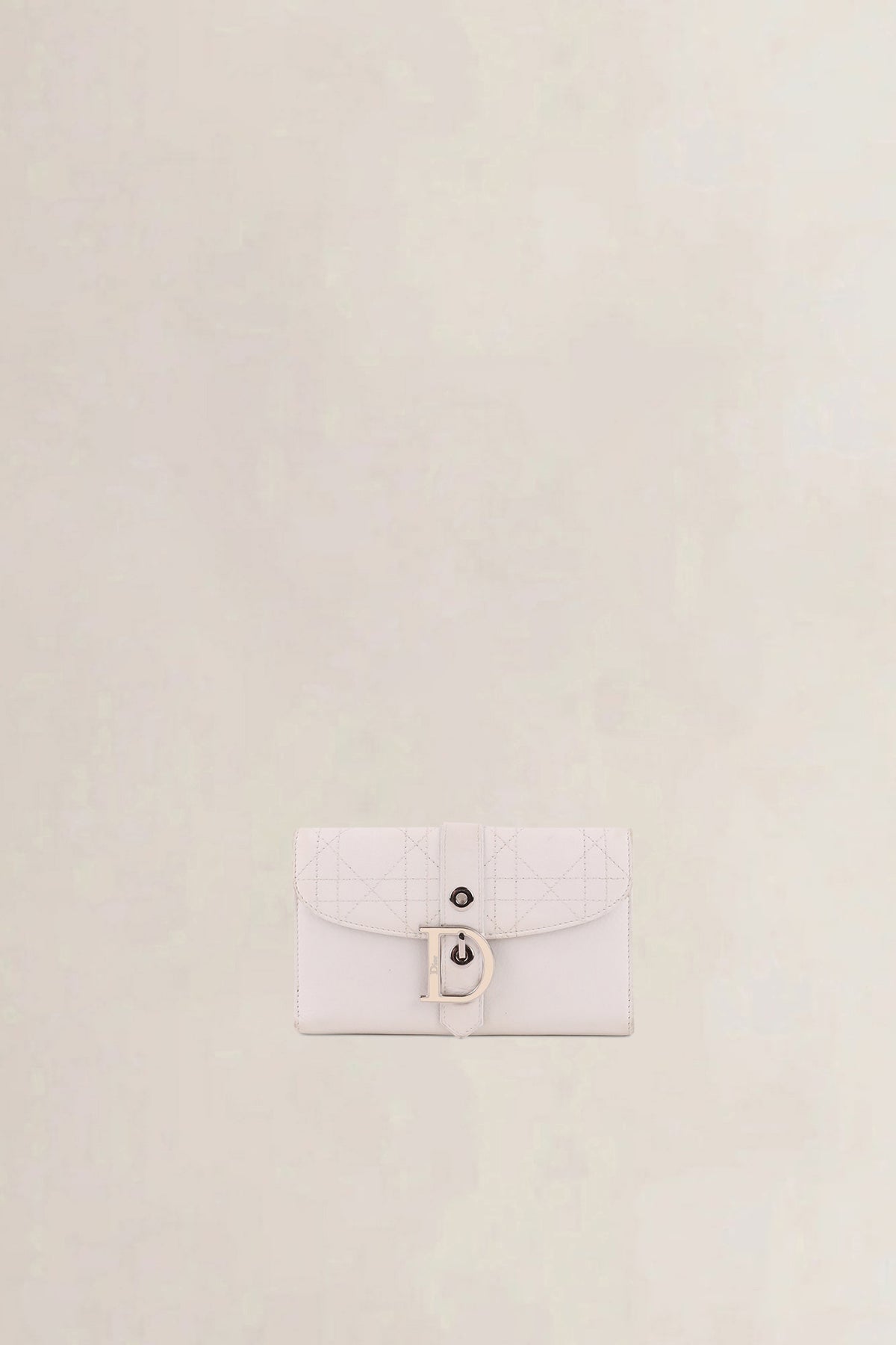 Christian Dior White Cannage D Charm — preloved