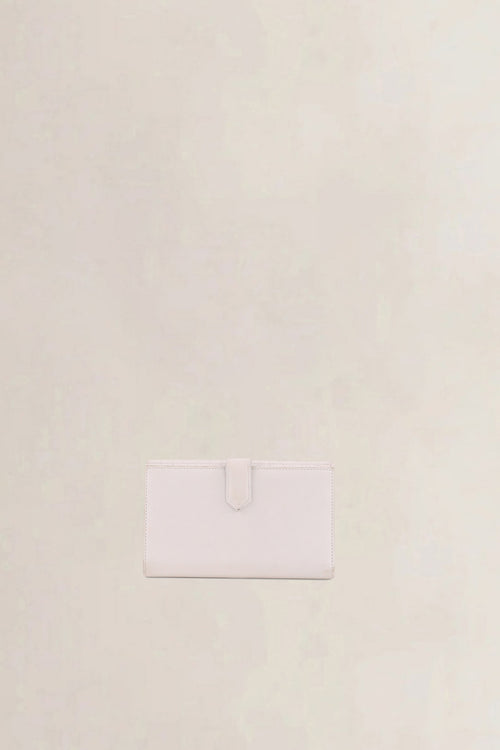 Christian Dior White Cannage D Charm Wallet